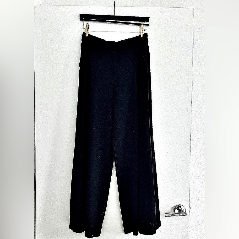 Madewell Wide Leg Trousers - Black, Sz 10
